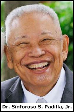 R. I. P.: Dr. Sinforoso S. Padilla Jr.