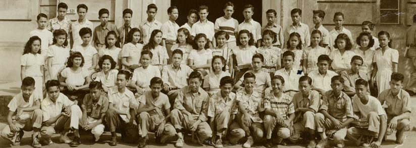 UP High Class 1950 - Junior Year 1948-49